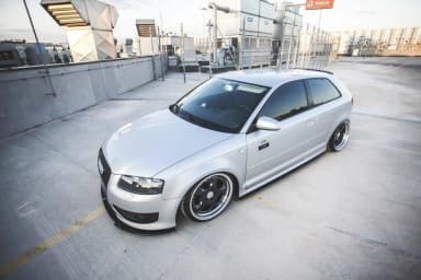 Передній сплітер Maxton Audi S3 8P - фото My Tuning Lab