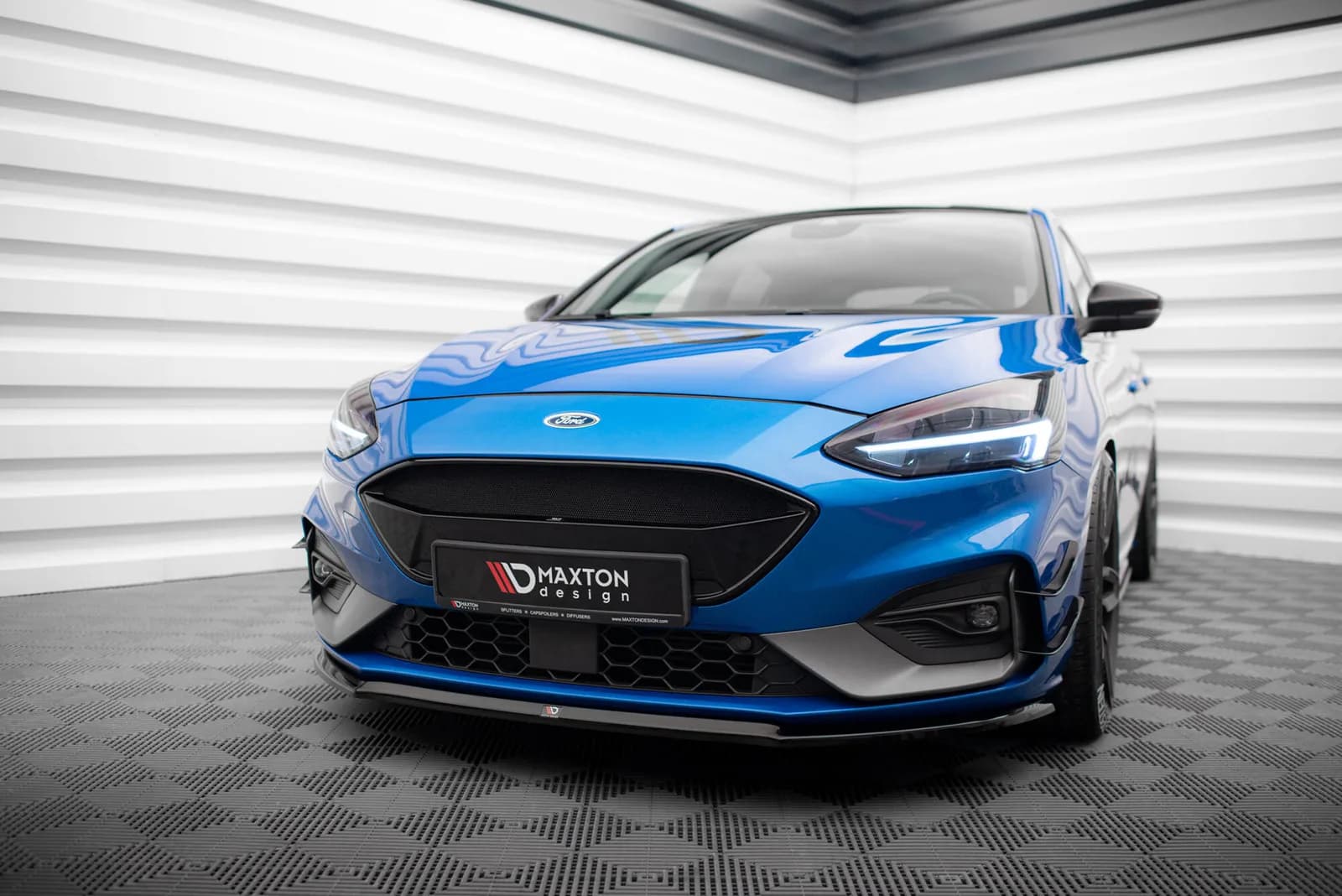 Передній сплітер V.3 Maxton Ford Focus ST / ST-Line Mk4 / Mk4 Facelift - фото My Tuning Lab