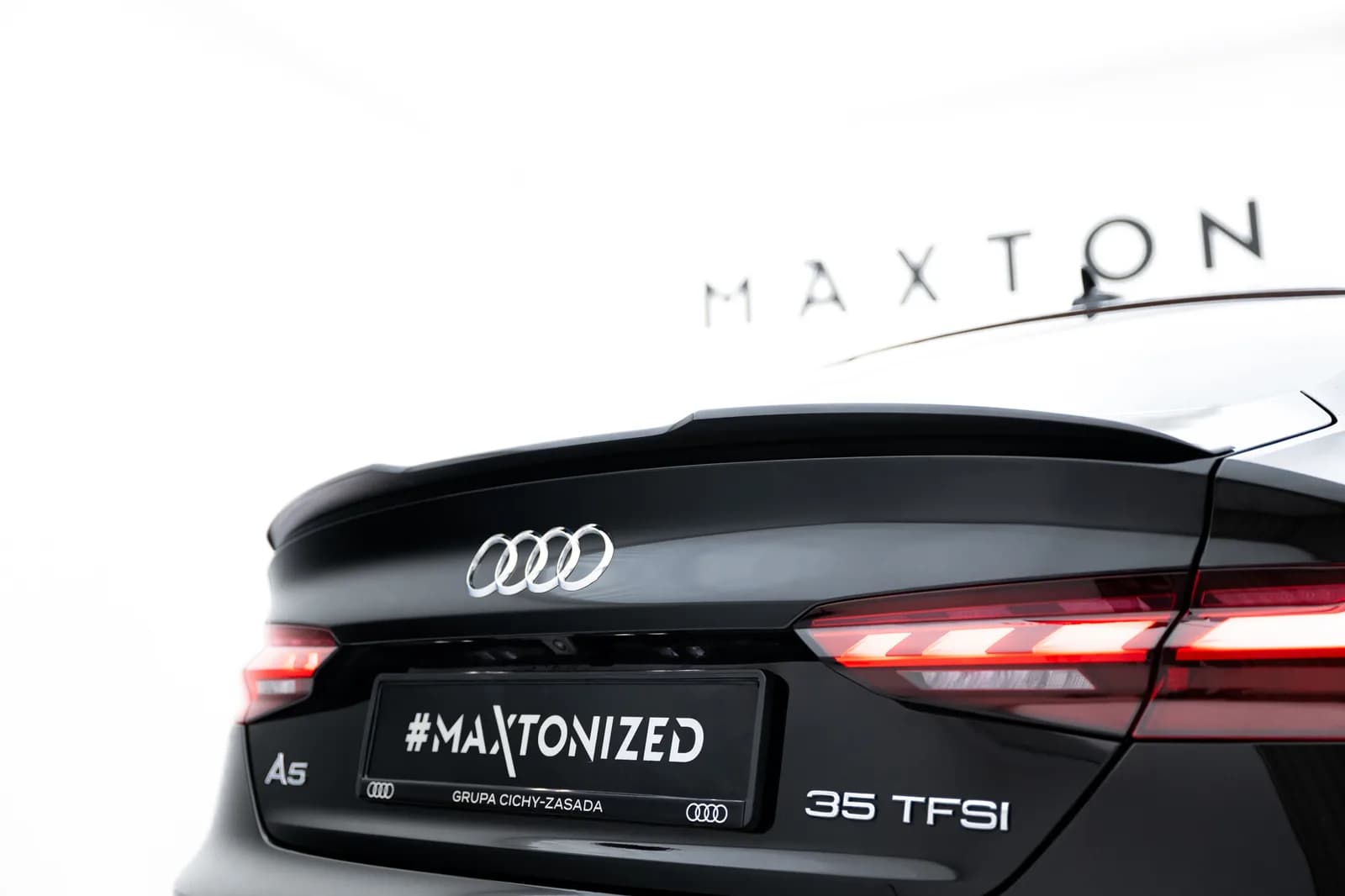 Спойлер V.1 Maxton Audi A5 F5 Sportback - фото My Tuning Lab