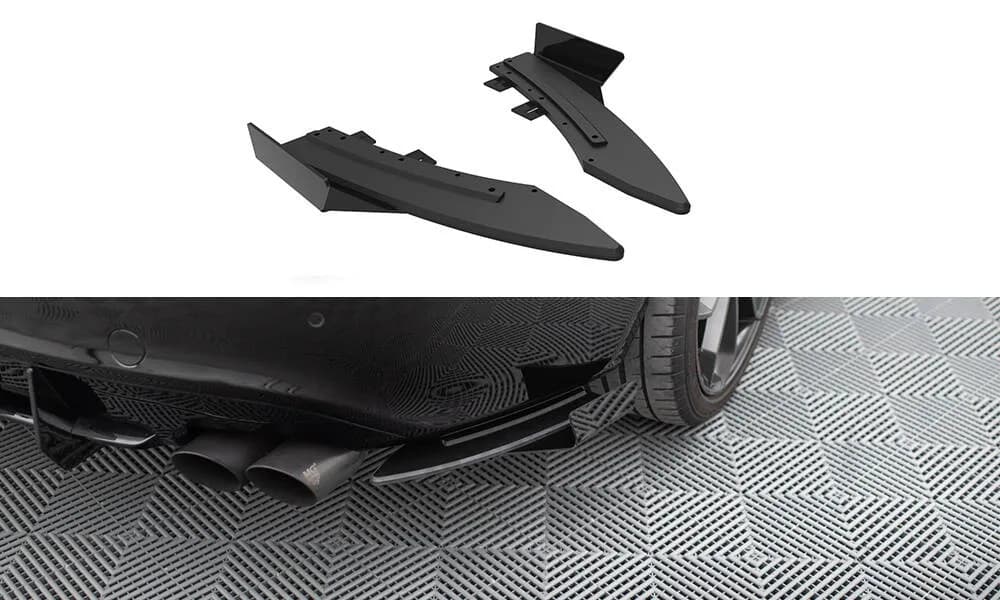Задні сплітери Boczne Street Pro + Flaps Maxton Audi S5 / A5 S-Line Coupe / Cabriolet 8T - фото My Tuning Lab