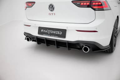 Задній дифузор Street Pro V.1 Maxton Volkswagen Golf GTI Mk8 - фото My Tuning Lab