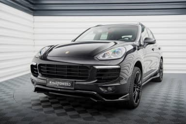 Передній сплітер Maxton Porsche Cayenne Mk2 Facelift - фото My Tuning Lab