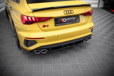 Задній сплітер Maxton Audi S3 Sedan 8Y - фото My Tuning Lab