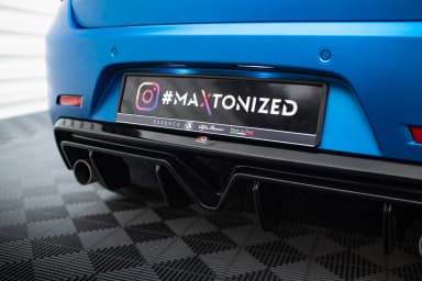 Задня накладка Maxton Alfa Romeo Giulietta (Wersja z Вихлопem z dwóch stron) - фото My Tuning Lab