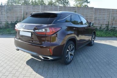 Задні сплітери boczne Maxton Lexus RX MK4 T (чорний глянець) - фото My Tuning Lab