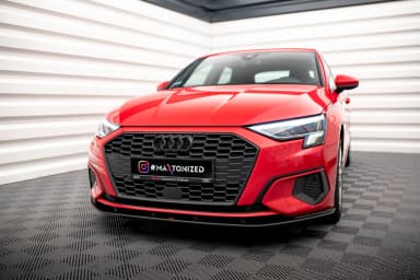 Передній сплітер Street Pro Maxton Audi A3 8Y - фото My Tuning Lab