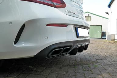 Задня накладка Maxton Mercedes-AMG C63 Coupe C205 - фото My Tuning Lab