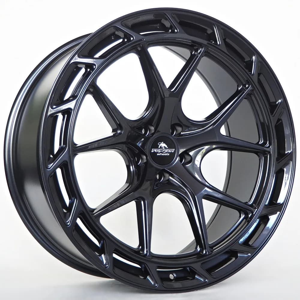 Легкосплавний диск 22" Forzza Saturn 22x10 ET20 5x112 чорний Magic - фото My Tuning Lab