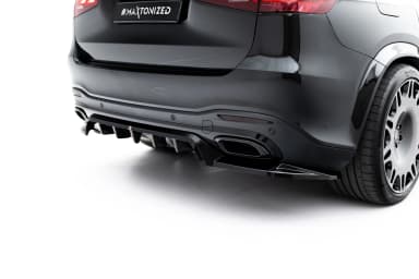 Задній сплітер (Z Dyfuzorem) Maxton Mercedes-Benz GLS AMG-Line X167 / X167 Facelift - фото My Tuning Lab