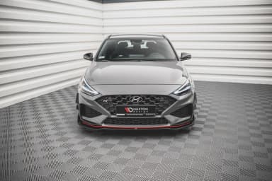 Передній сплітер V.3 Maxton Hyundai I30 N / I30 N-Line Hatchback/Fastback Mk3 Facelift - фото My Tuning Lab