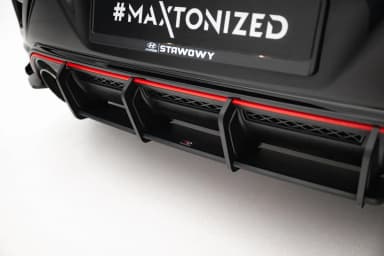 Задній дифузор Street Pro Maxton Hyundai Veloster N Mk2 - фото My Tuning Lab