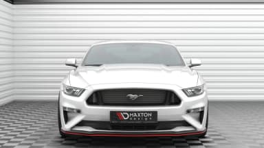 Передній сплітер V.2 Maxton Ford Mustang Mk6 Facelift - фото My Tuning Lab