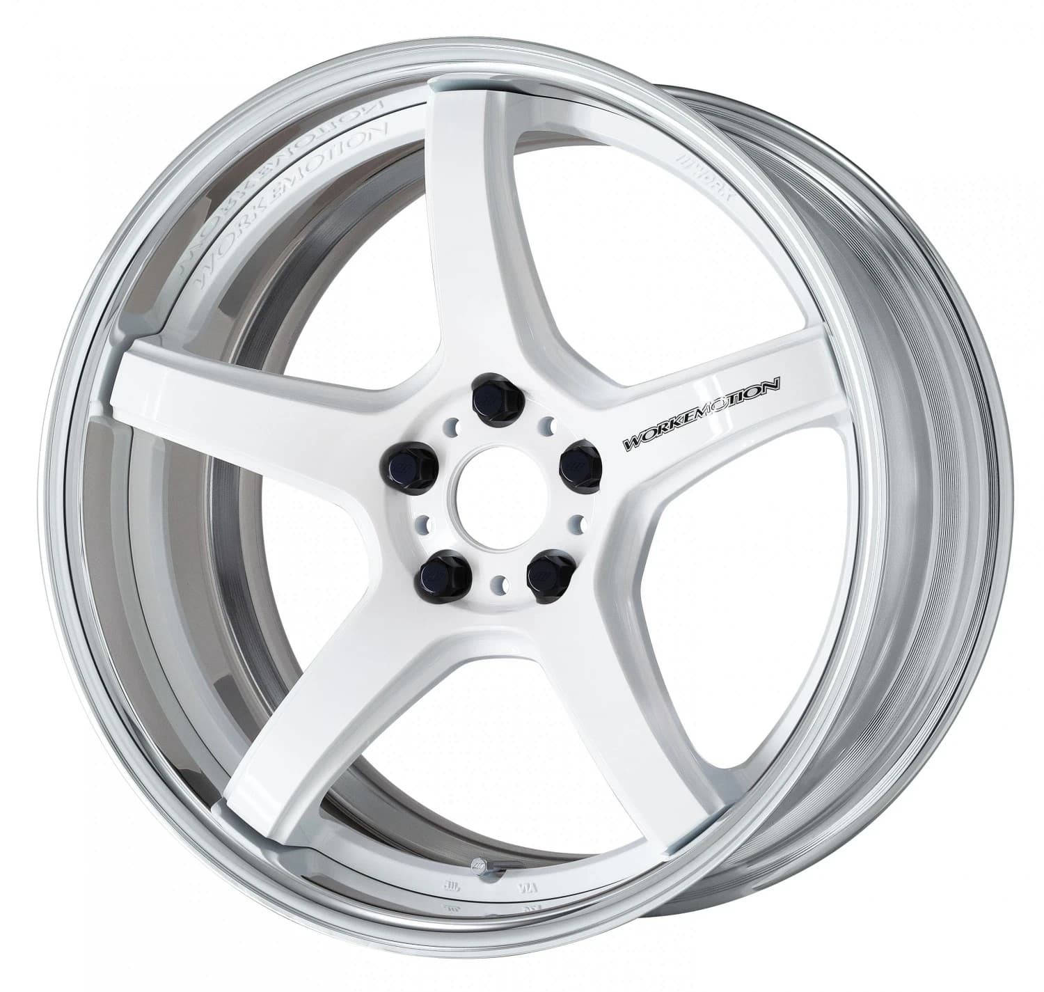Легкосплавний диск 19" Work Wheels Work Emotion T5R-2P 19x12,5 BLANK білий (WHT) - фото My Tuning Lab
