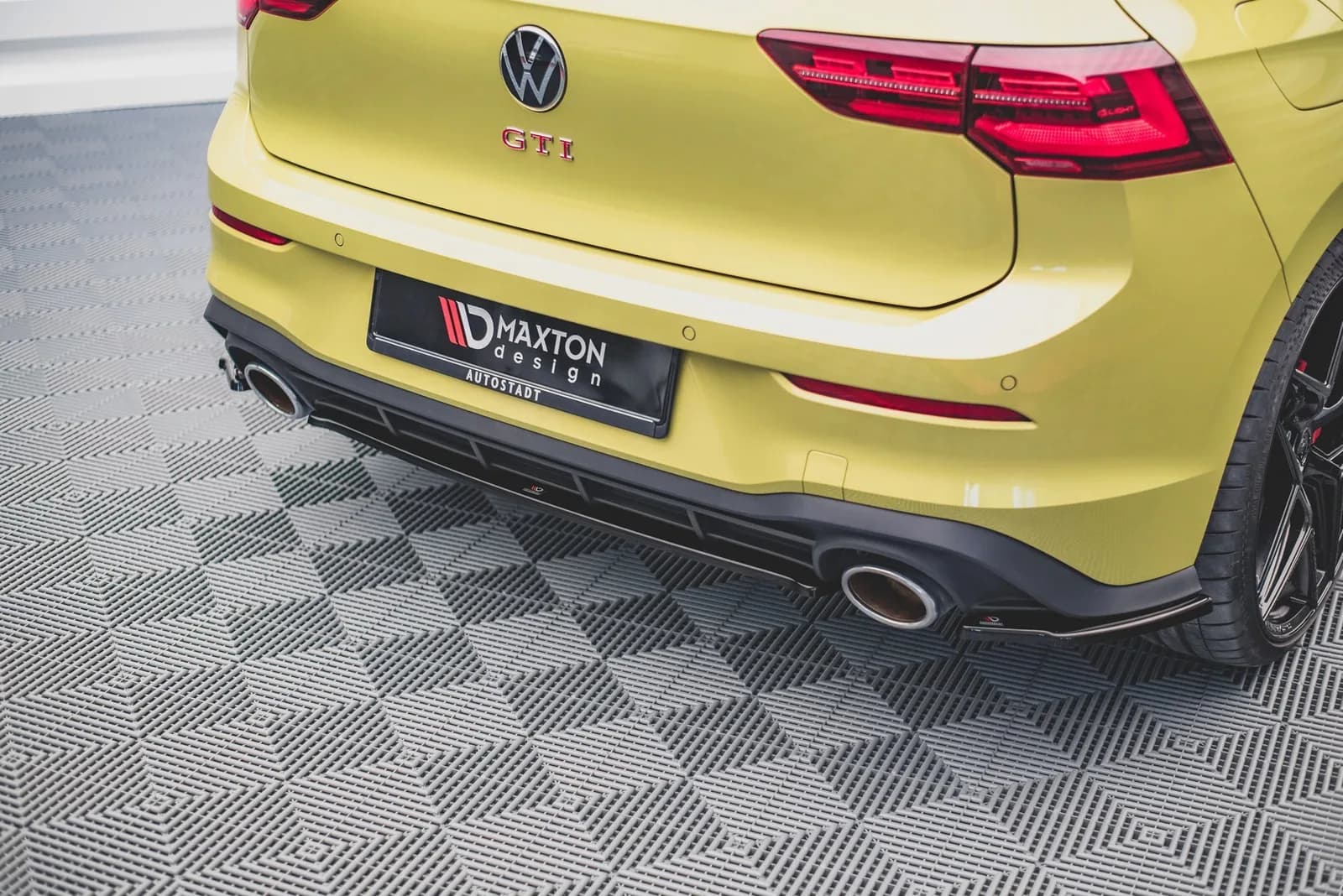 Задній сплітер Maxton Volkswagen Golf GTI Clubsport Mk8 - фото My Tuning Lab