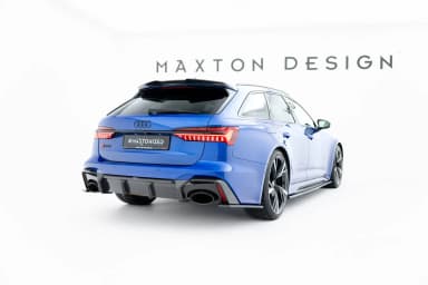 Karbonowy Задній дифузор Prepreg Maxton Audi RS6 / RS7 C8 (wersja z hakiem) - фото My Tuning Lab