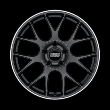 Легкосплавний диск 20" BBS CH-R 20x9 ET44 5x120 чорний сатиновий - фото My Tuning Lab