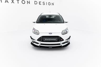 Передній сплітер Maxton Racing V1 Ford Focus ST MK3 - фото My Tuning Lab