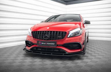 Front Flaps Maxton Mercedes-Benz A 45 AMG W176 Facelift - фото My Tuning Lab