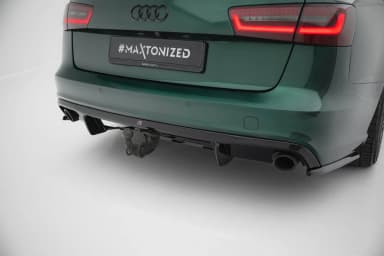 Задня накладка Maxton Audi A6 S-line Avant C7 - фото My Tuning Lab