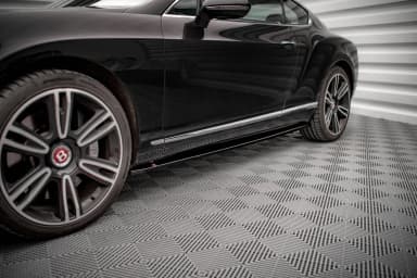 Накладки на пороги Maxton Bentley Continental GT V8 S Mk2 - фото My Tuning Lab