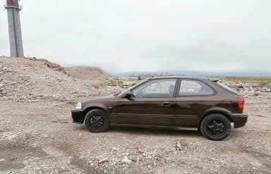 Передній сплітер Maxton Honda Civic VI EJ9 - фото My Tuning Lab
