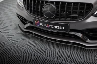Передній сплітер Street Pro Maxton Mercedes-AMG C63 Sedan / Estate W205 Facelift - фото My Tuning Lab