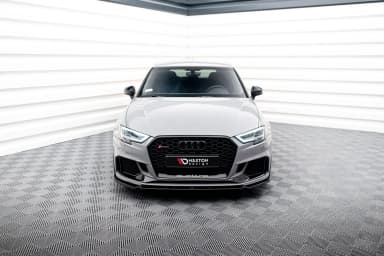Передній сплітер V.4 Maxton Audi RS3 8V FL Sportback - фото My Tuning Lab