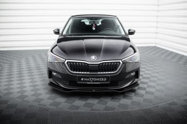 Передній сплітер V.2 Maxton Skoda Scala - фото My Tuning Lab