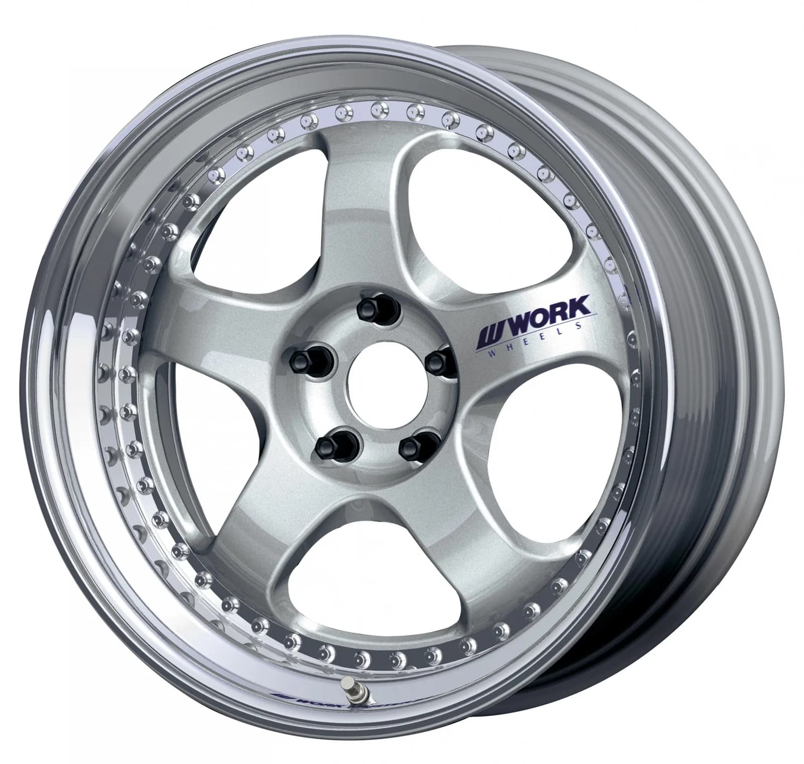 Легкосплавний диск 18" Work Wheels Meister S1-3P 18x8 BLANK срібний (SIL) - фото My Tuning Lab