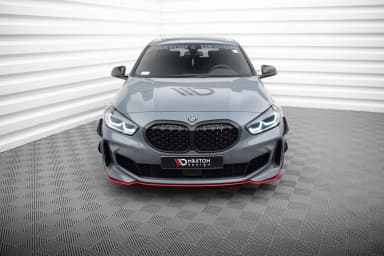 Передній сплітер V.4 Maxton BMW 1 M-пакет/ M135i / 128ti F40 - фото My Tuning Lab