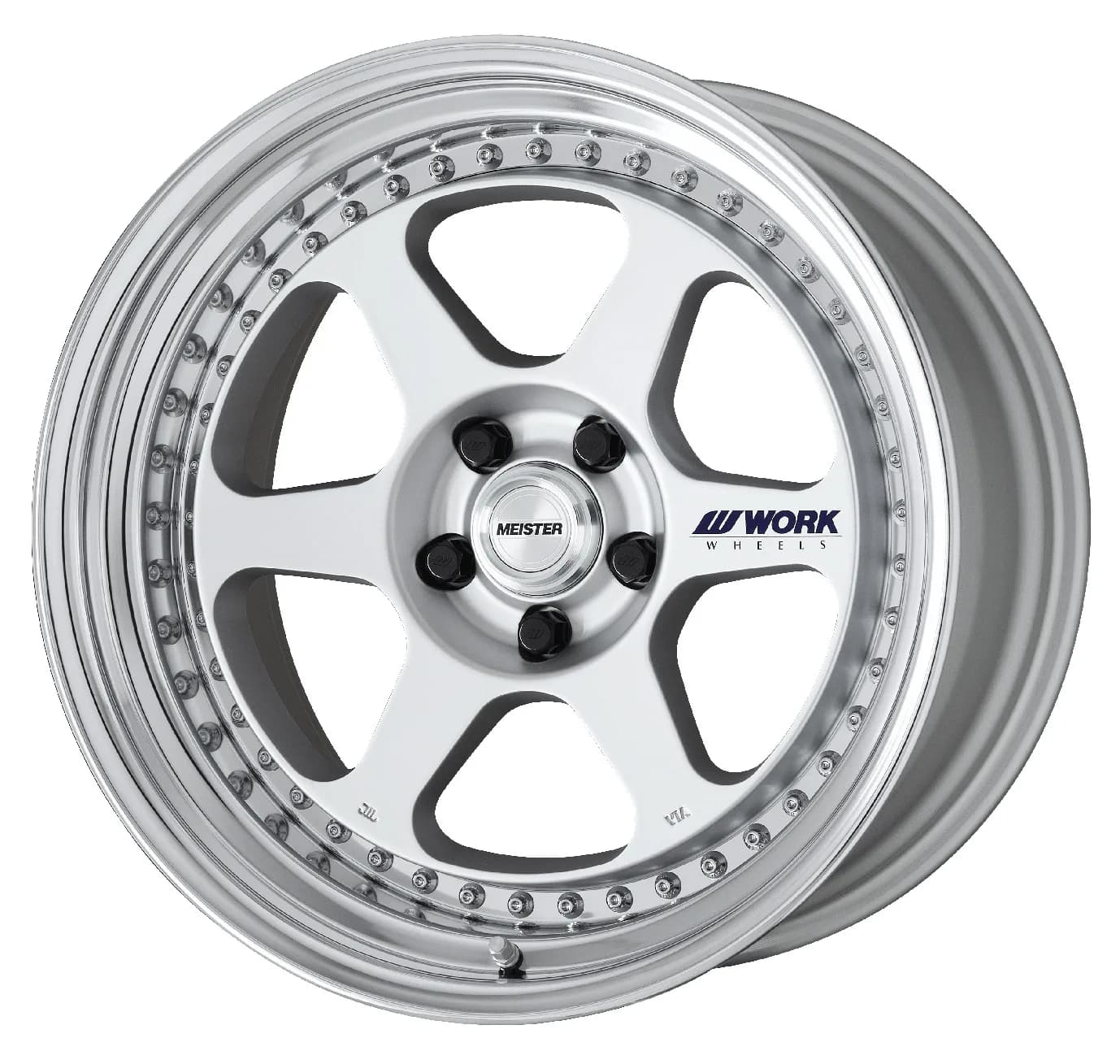 Легкосплавний диск 18" Work Wheels Meister L1-3P 18x15 BLANK Matted срібний (MSL) - фото My Tuning Lab