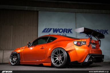 Легкосплавний диск 18" Work Wheels EMOTION CR KIWAMI 18x9,5 ET20 5x114.3 срібний (GTS) - фото My Tuning Lab
