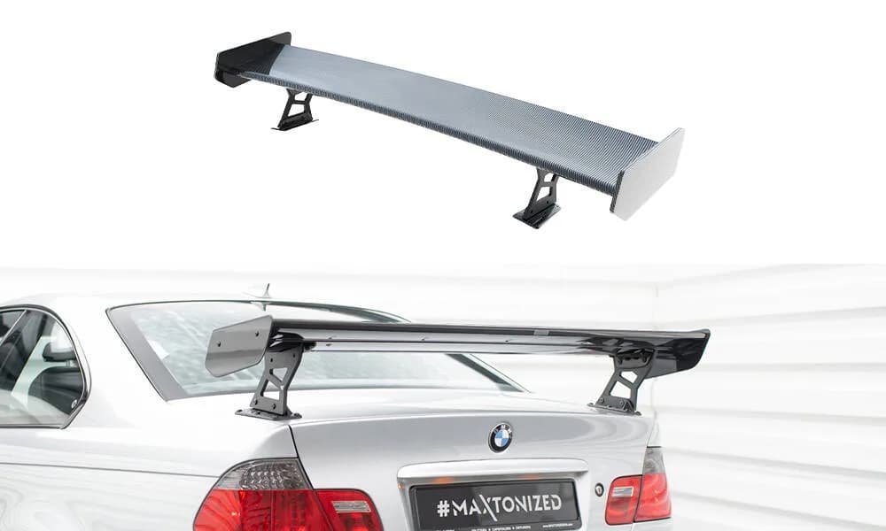 Karbonowy Spoiler Z Zewnętrznymi Wspornikami Maxton BMW 3 Coupe E46 - фото My Tuning Lab