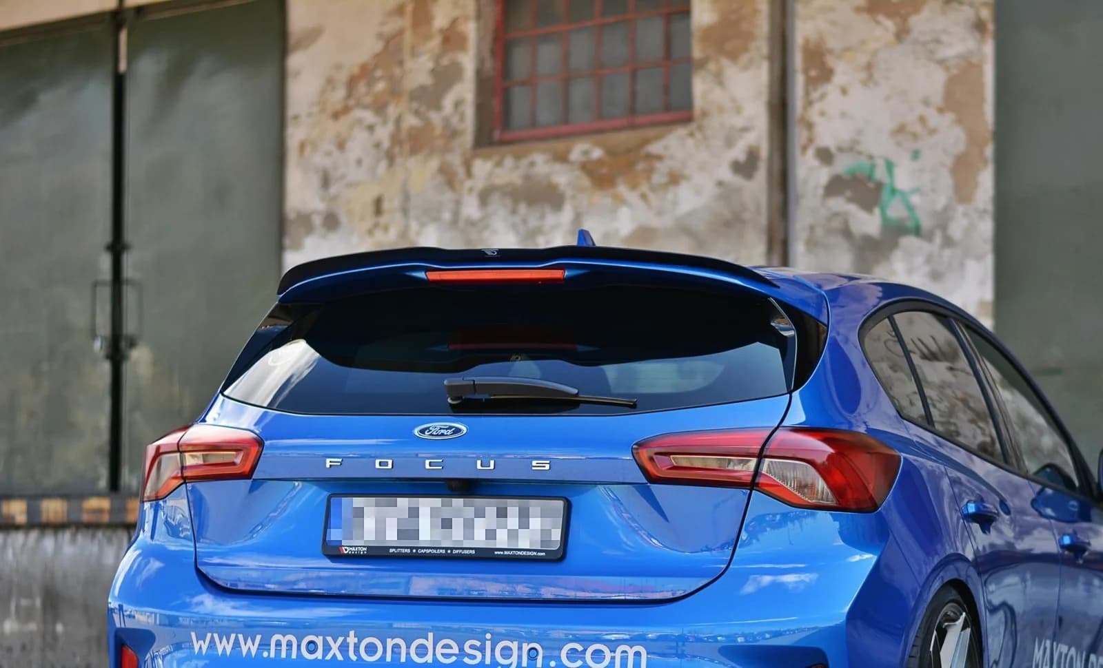 Спойлер V.1 Maxton Ford Focus Hatchback ST-Line Mk4 - фото My Tuning Lab