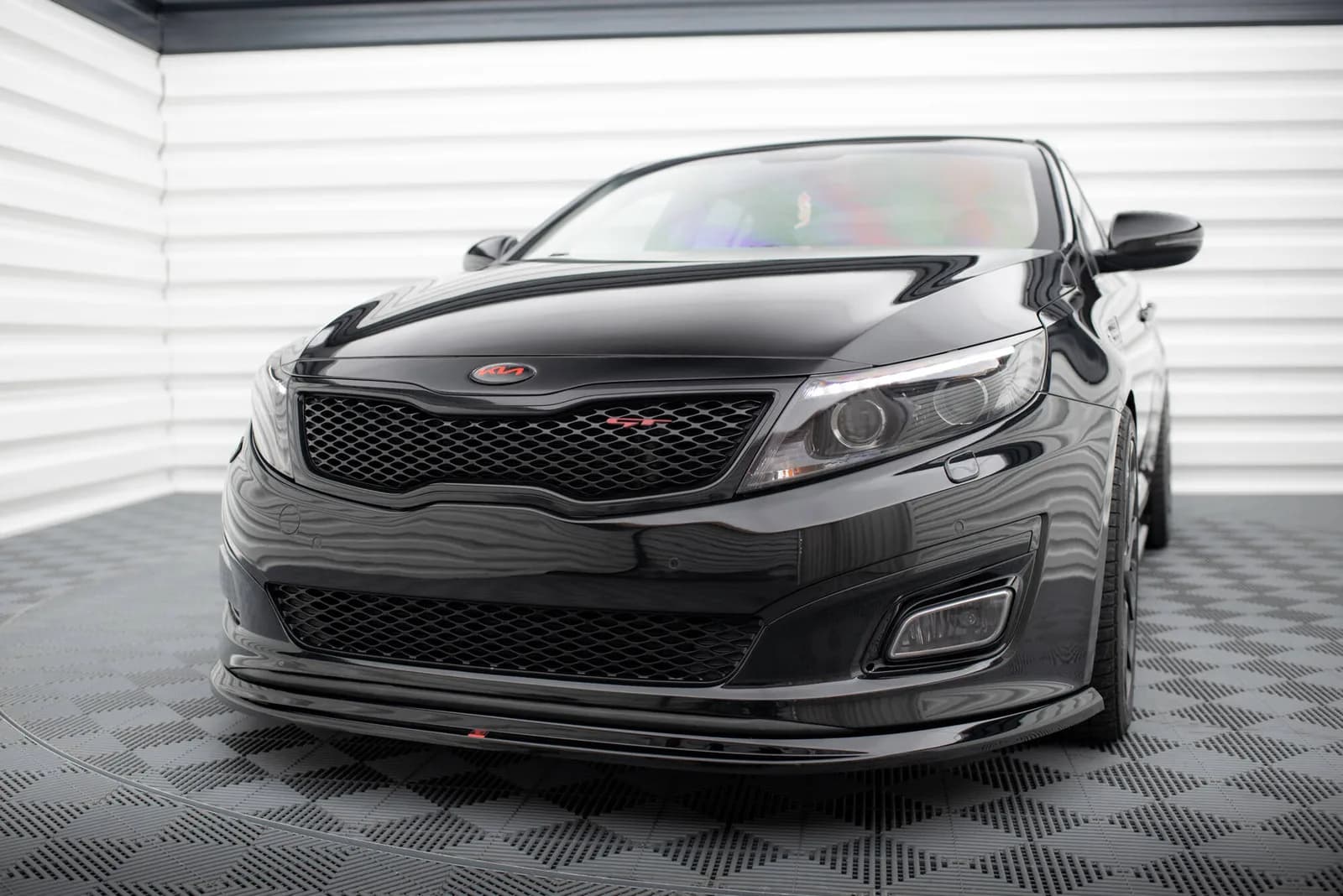 Передній сплітер Maxton Kia Optima Mk3 - фото My Tuning Lab