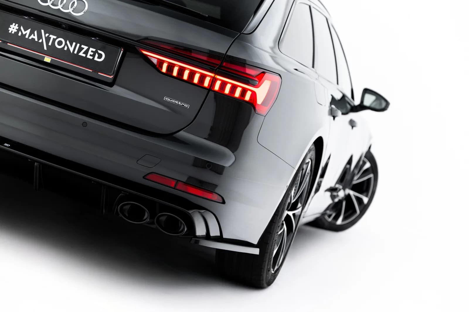 Задні сплітери Boczne Maxton Audi A6 Sedan / Avant C8 / C8 Facelift - фото My Tuning Lab