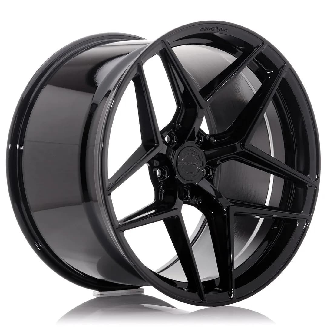 Легкосплавний диск 21" Concaver CVR2 21x9,5 ET57 5x130 платиновий чорний - фото My Tuning Lab