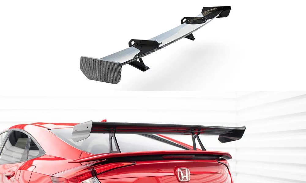 Karbonowy Spoiler Z Górnymi Mocowaniami Maxton Honda Civic SI Mk10 - фото My Tuning Lab
