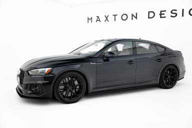 Накладки на пороги Street Pro Maxton Audi RS5 Sportback F5 - фото My Tuning Lab