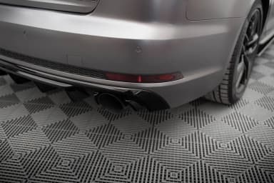 Задня накладка V.1 Maxton Audi A4 S-line B9 (Wersja z pojedynczymi końcówkami Вихлопu po obydwu stronach) - фото My Tuning Lab