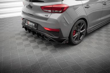 Задні сплітери Boczne V.4 + Flaps Maxton Hyundai I30 N Hatchback Mk3 Facelift - фото My Tuning Lab