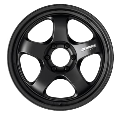 Легкосплавний диск 16" Work Wheels Meister S1-1P SUV 16x5,5 BLANK матовий чорний (MBL) - фото My Tuning Lab