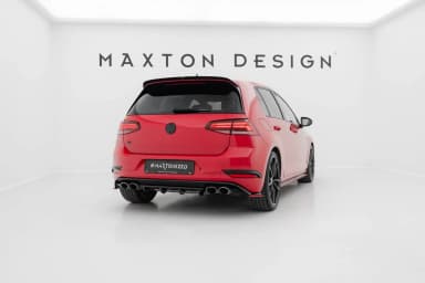 Задній сплітер Maxton Volkswagen Golf R Hatchback Mk7 Facelift - фото My Tuning Lab