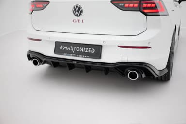 Задня накладка V.2 Maxton Volkswagen Golf GTI Mk8 - фото My Tuning Lab