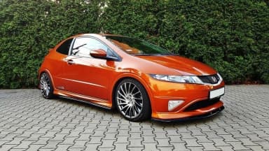 Передній сплітер Maxton Honda Civic VIII Type-S/R - фото My Tuning Lab