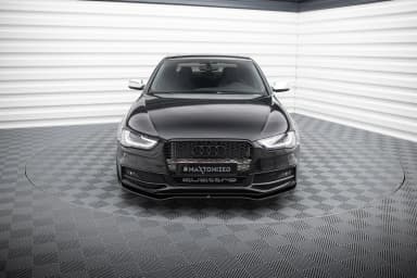 Передній сплітер V.2 Maxton Audi A4 S-Line / S4 B8 Facelift - фото My Tuning Lab