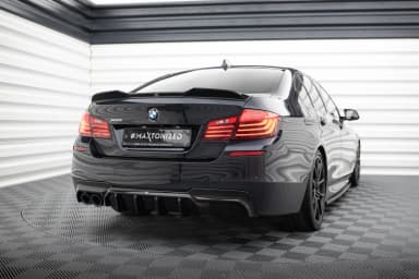 Задня накладка V.2 Maxton BMW 5 M-пакет F10 / F11 (Wersja z podwójnym Вихлопem z jednej strony) - фото My Tuning Lab