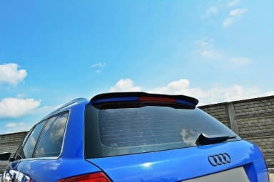 Даховий спойлер Maxton Audi S4 B6 Avant (чорний глянець) - фото My Tuning Lab