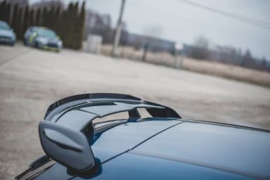 Продовження спойлера Maxton Mercedes A35 AMG W177 (чорний глянець) - фото My Tuning Lab
