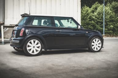 Накладки на пороги Maxton Mini Cooper / One R50 (чорний глянець) - фото My Tuning Lab